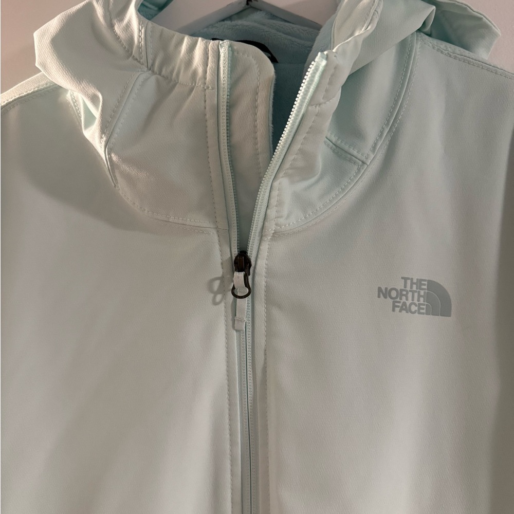 The North Face Light Green Windwall Jacket